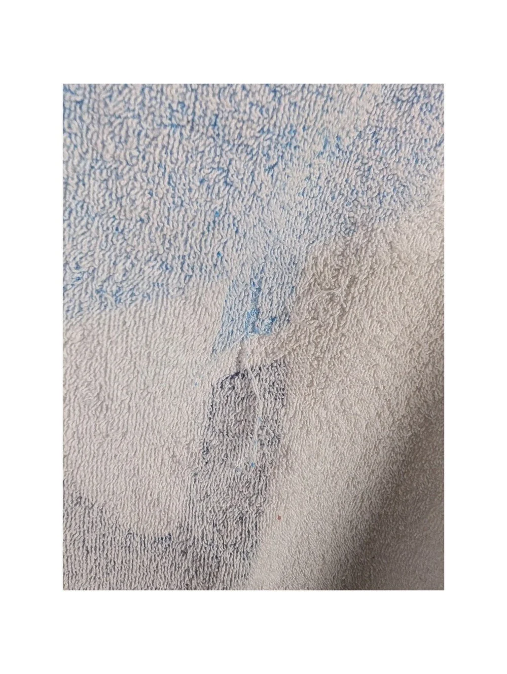 Vintage Crest Toothpaste Bath Towel Beach Red White Blue 28x56